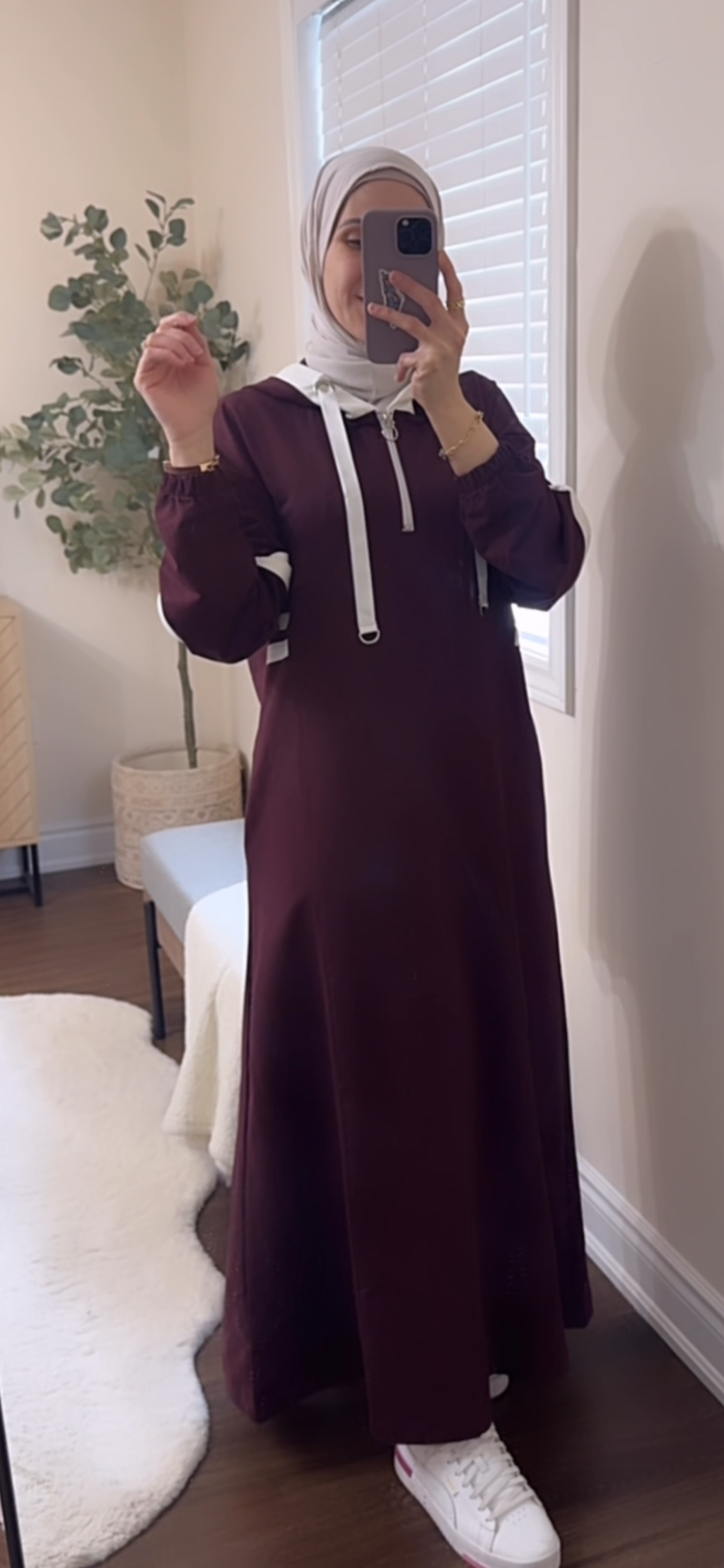 The Sporty Hoodie Maxi Dress