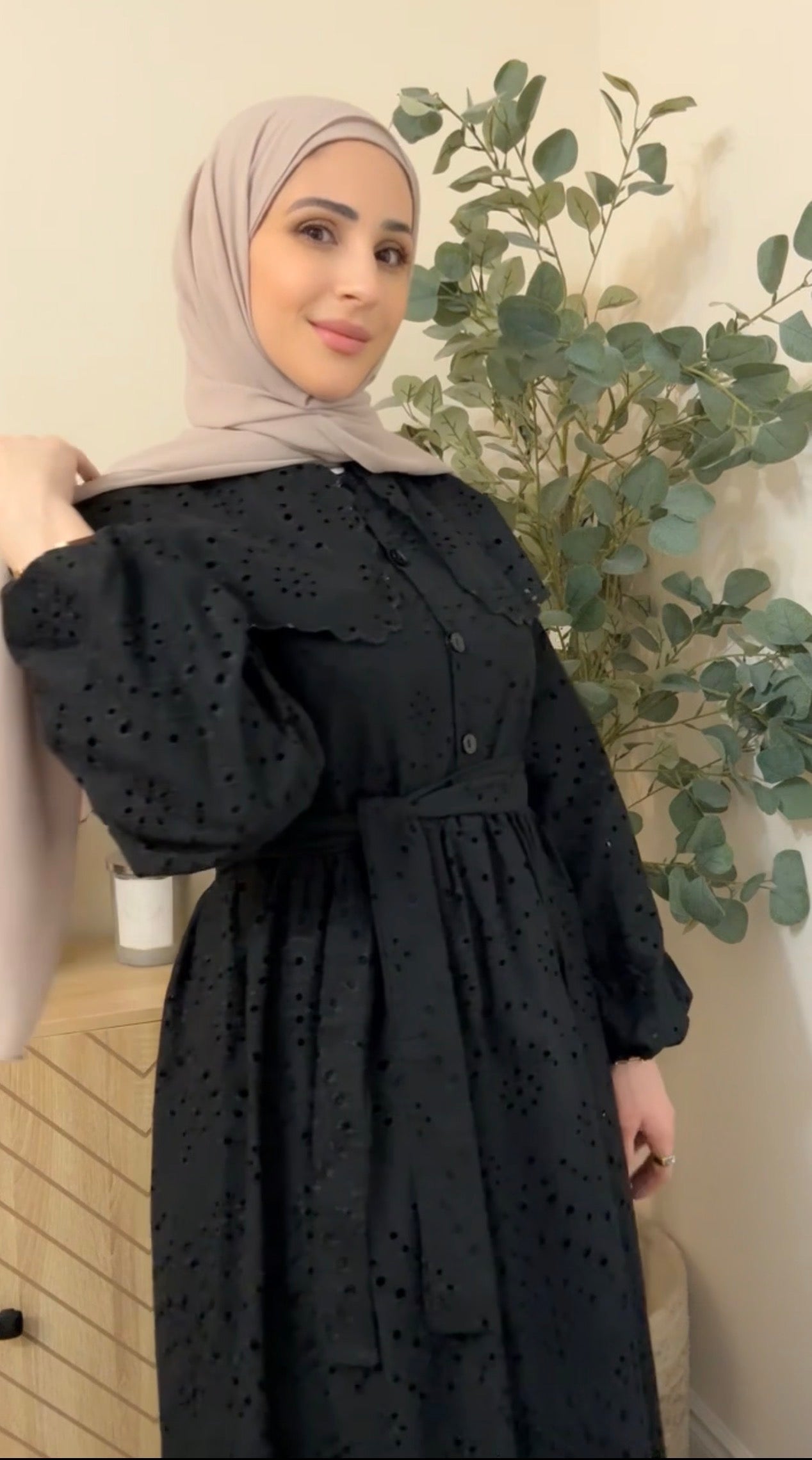 Yasmin Summer Dress - Black