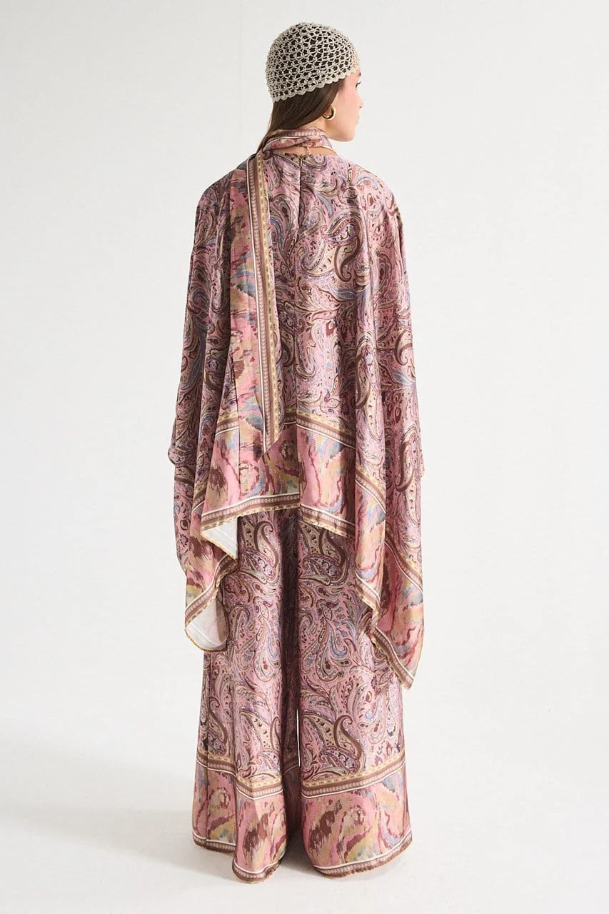The Sultan Paisley Satin Butterfly Set