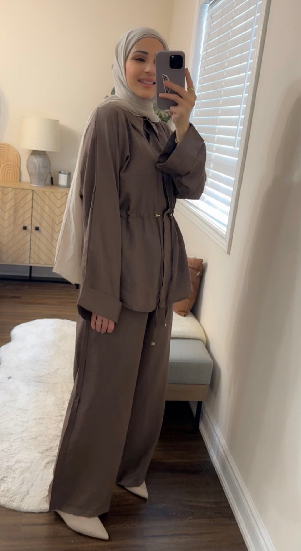 ZARA Brown Breeze Set