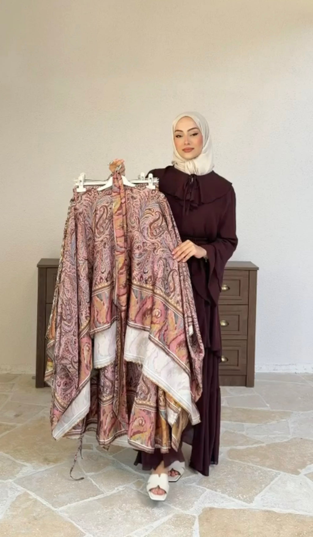 The Sultan Paisley Satin Butterfly Set