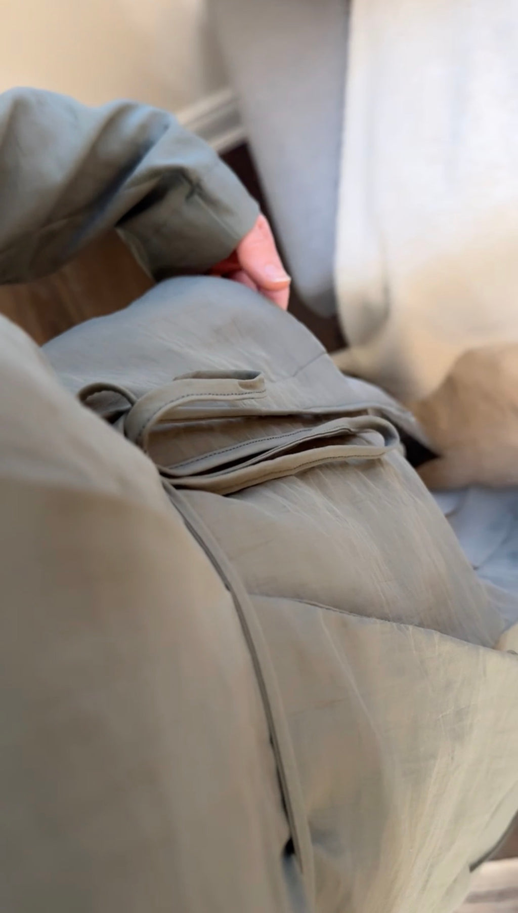 MITRA TWO-PIECE SKIRT SET GREEN