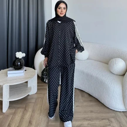 Polka Dot Athletic Co-Ord Set