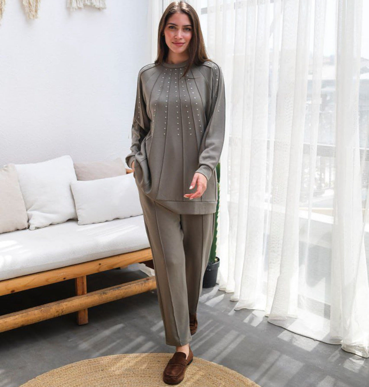 Detailed Oysho Lounge Set image 0