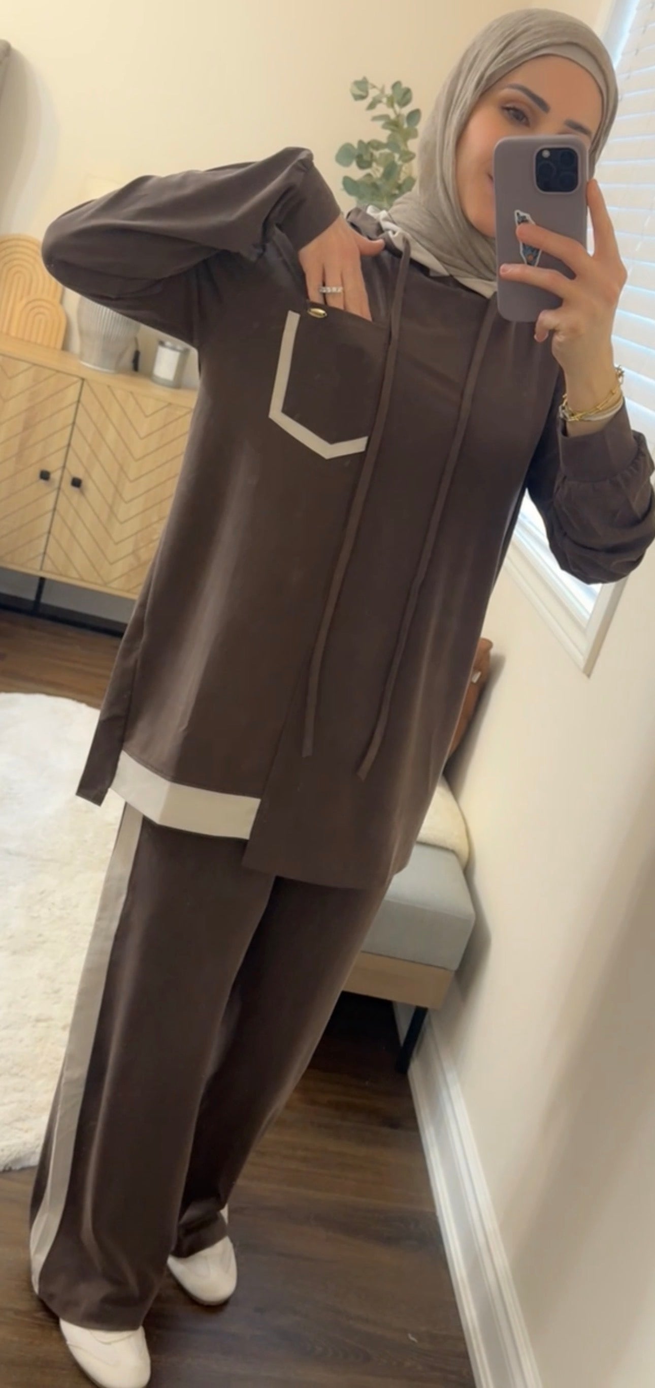 The Everyday Tunic Set - Brown 🤎