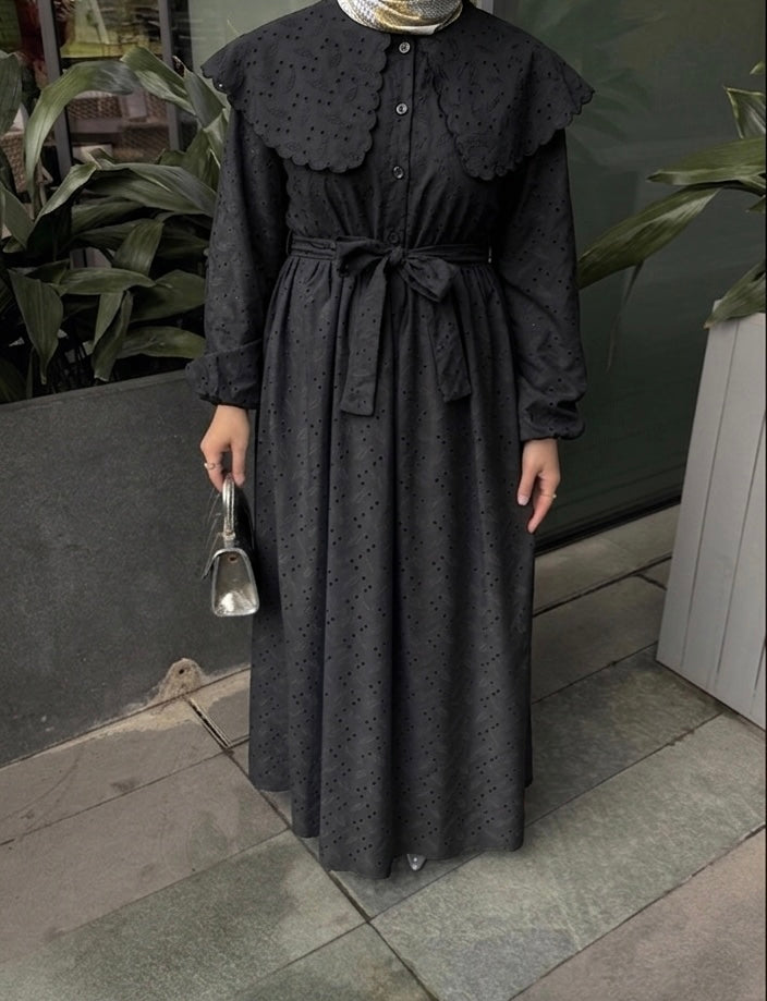 Yasmin Summer Dress - Black
