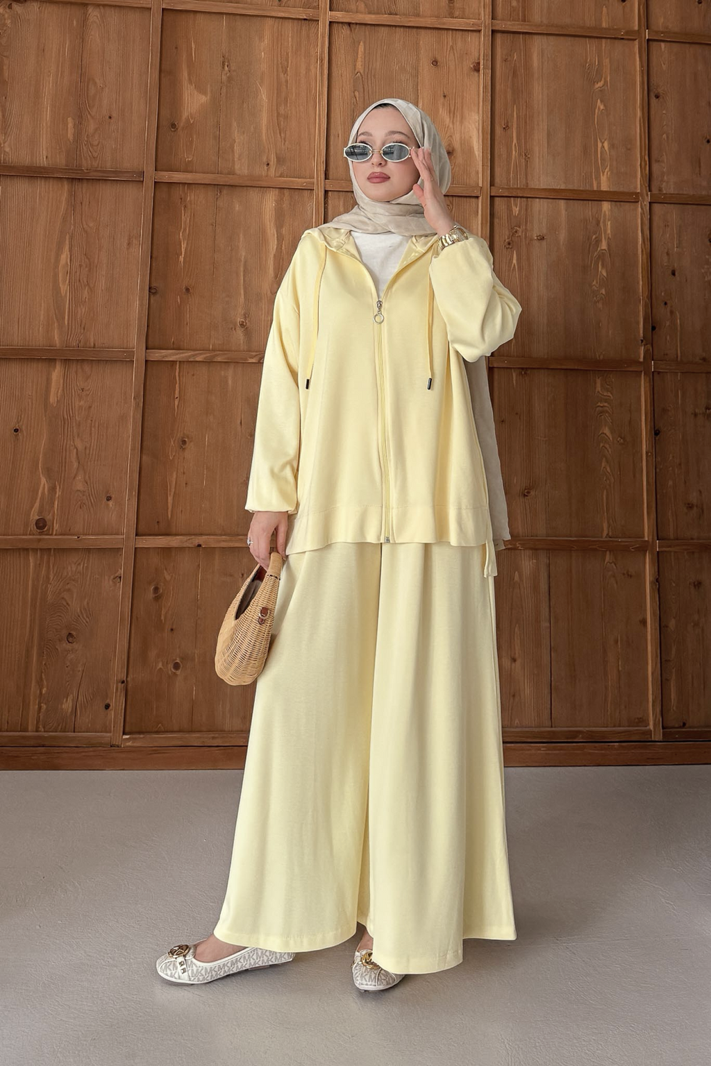 Lemonade Hooded Co-Ord Set