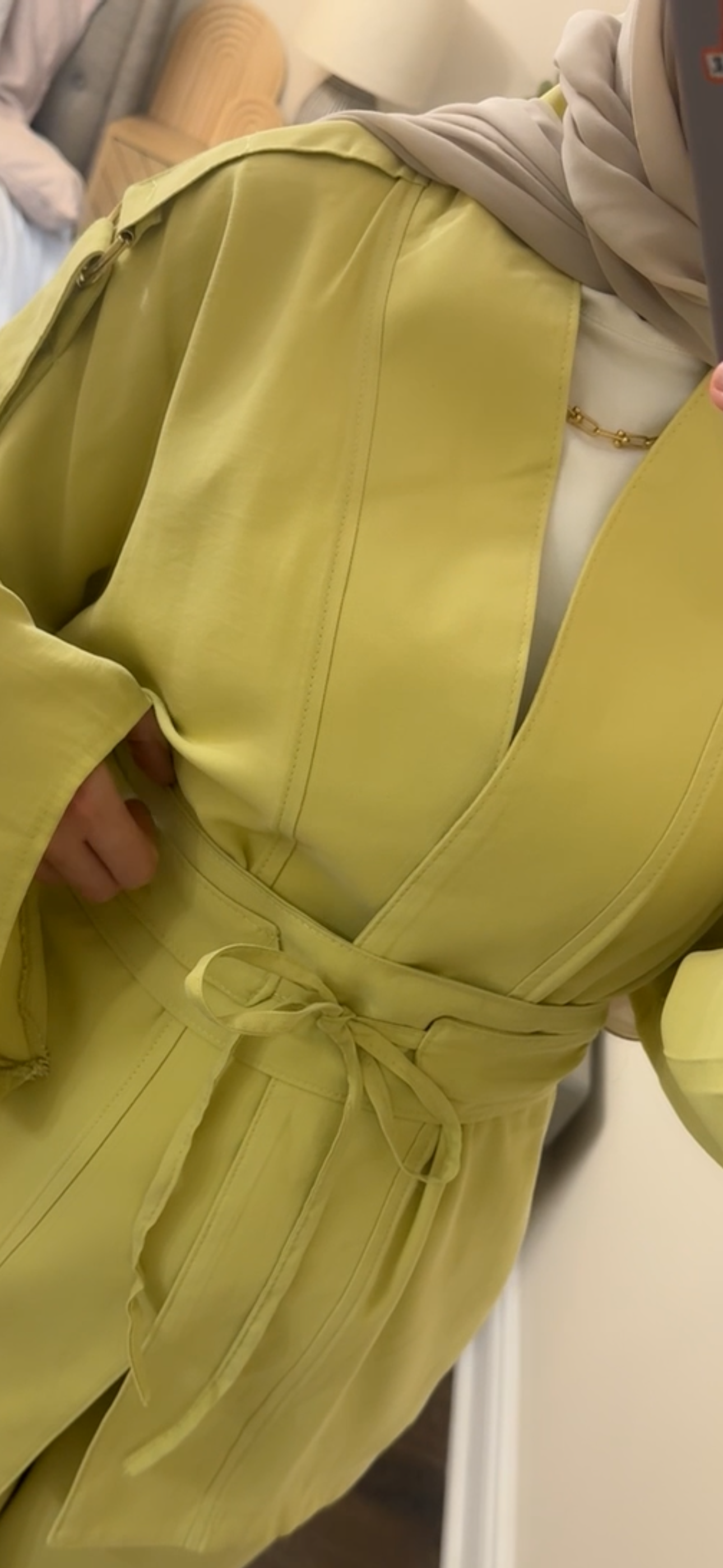 Zelda Lime 3-Piece Modest Set