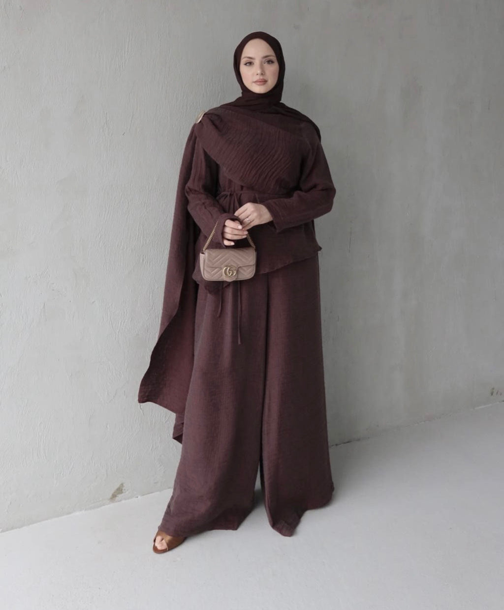 Espresso Cape Co-ord Set