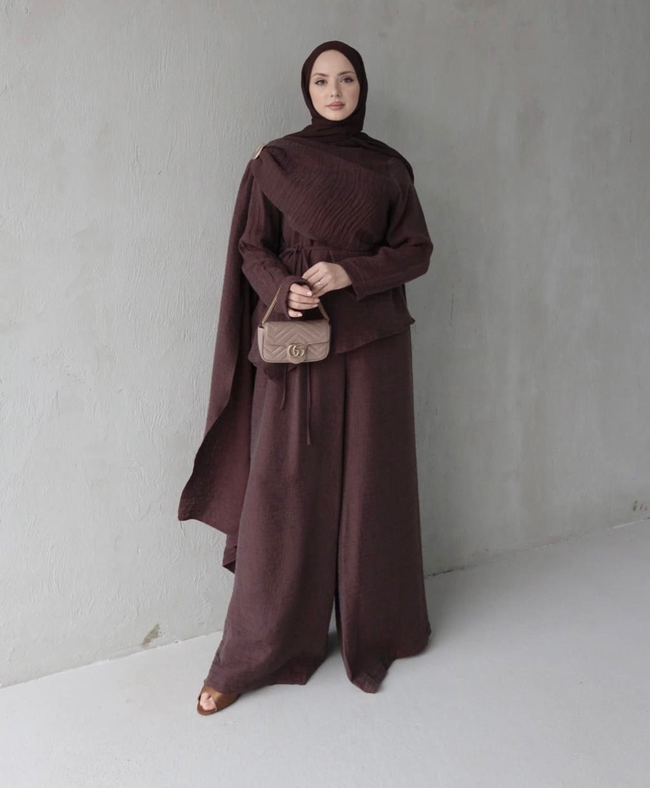 Espresso Cape Co-ord Set