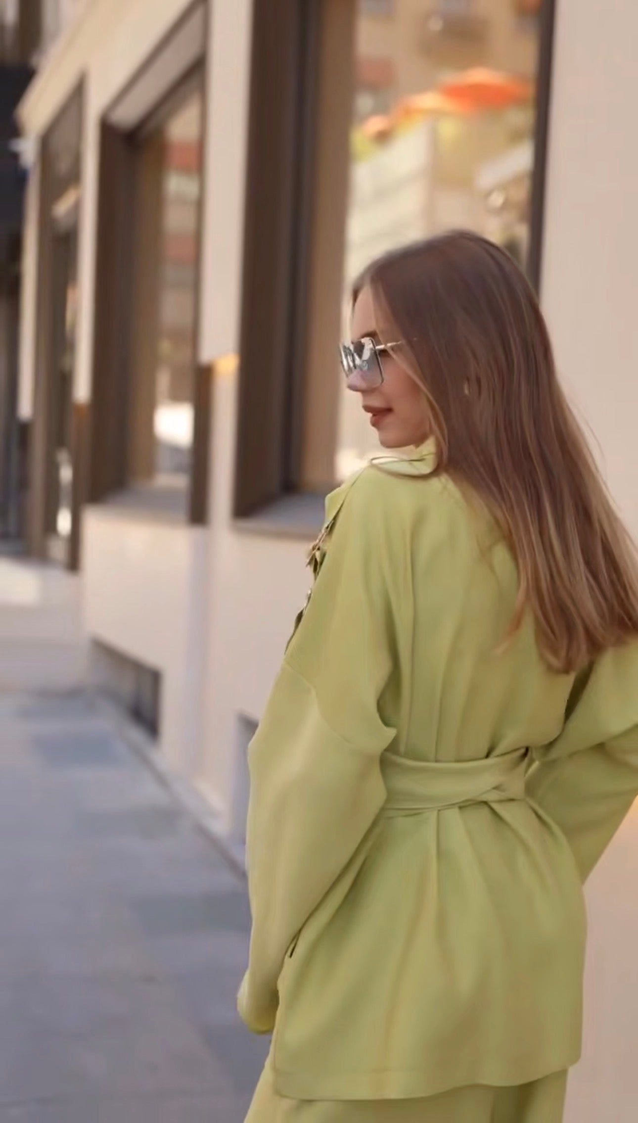 Zelda Lime 3-Piece Modest Set