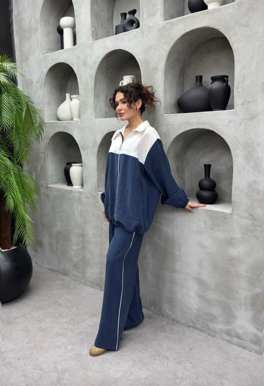 Travel Set - Navy Blue