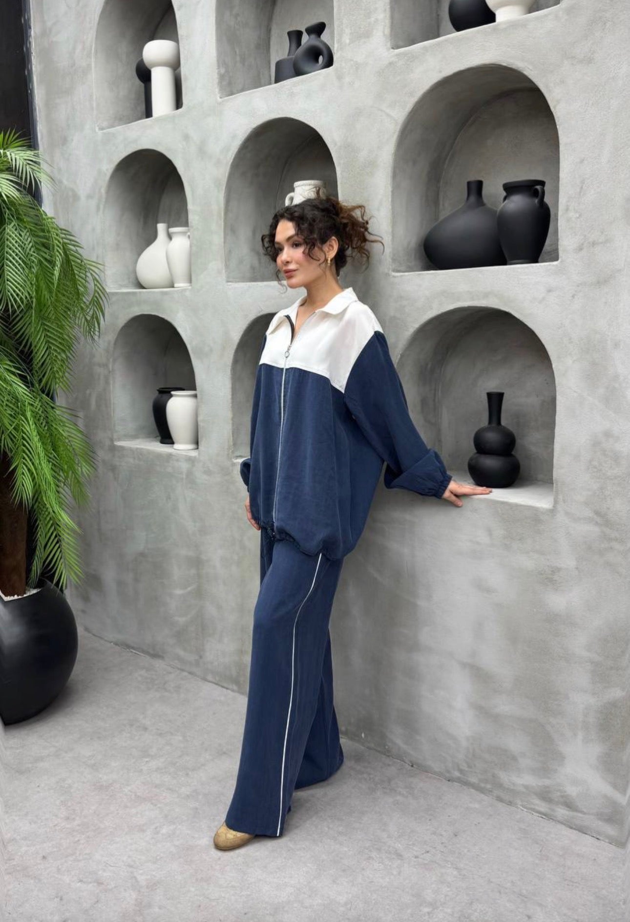 Travel Set - Navy Blue
