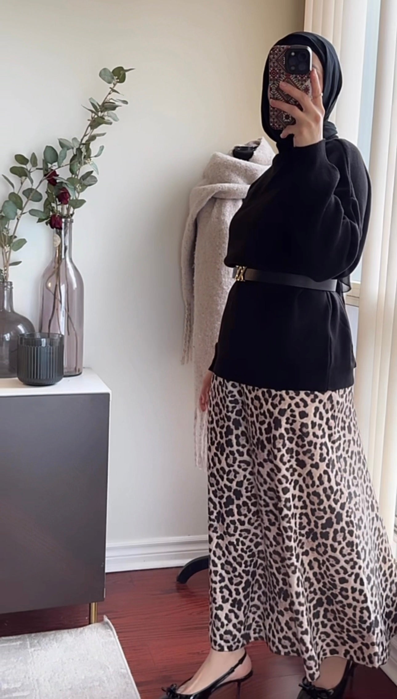 Leopard Skirt 2 Piece Takim  image 3