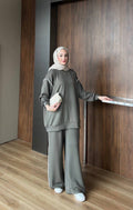 Oysho Sporty Tracksuit - Green