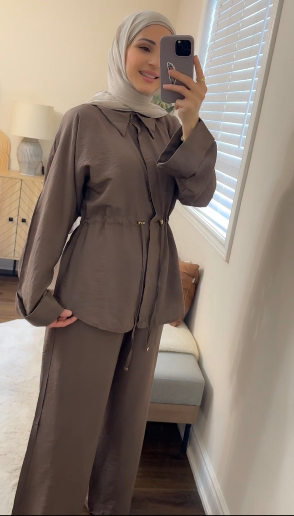 ZARA Brown Breeze Set