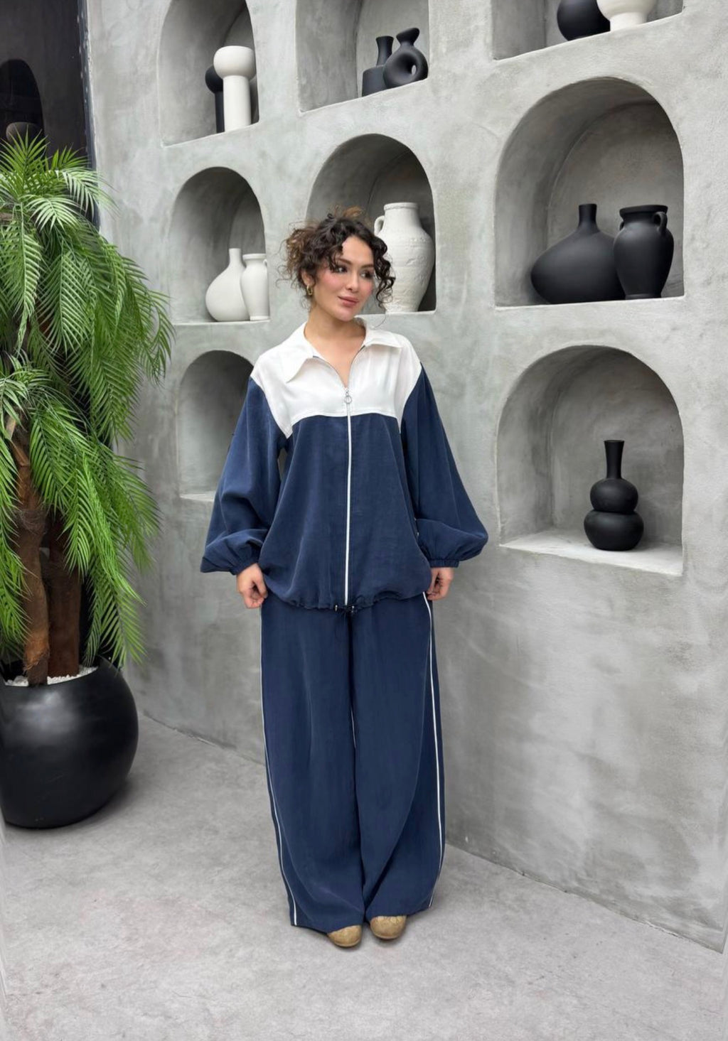 Travel Set - Navy Blue