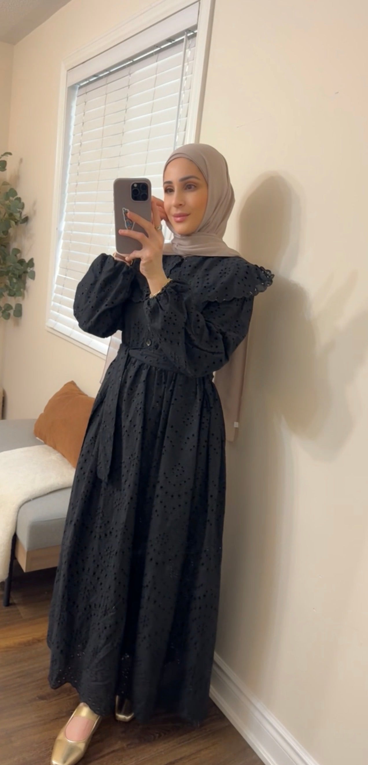Yasmin Summer Dress - Black