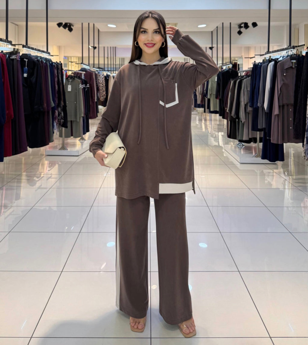 The Everyday Tunic Set - Brown 🤎