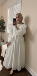 Yasmin Summer Dress - White