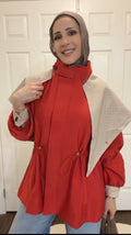 Cape Accent Red Jacket