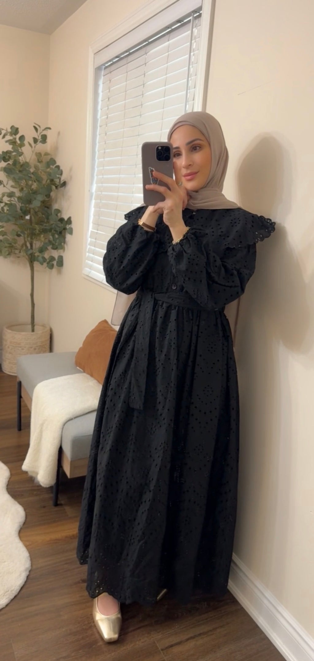 Yasmin Summer Dress - Black