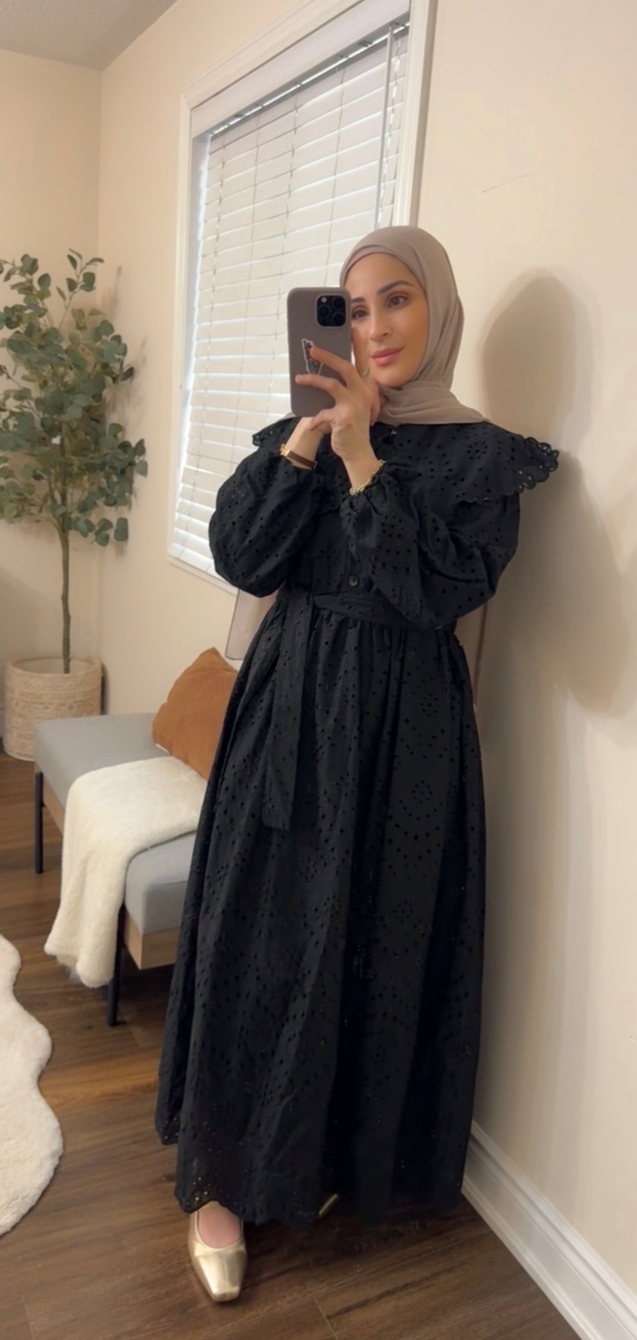 Yasmin Summer Dress - Black