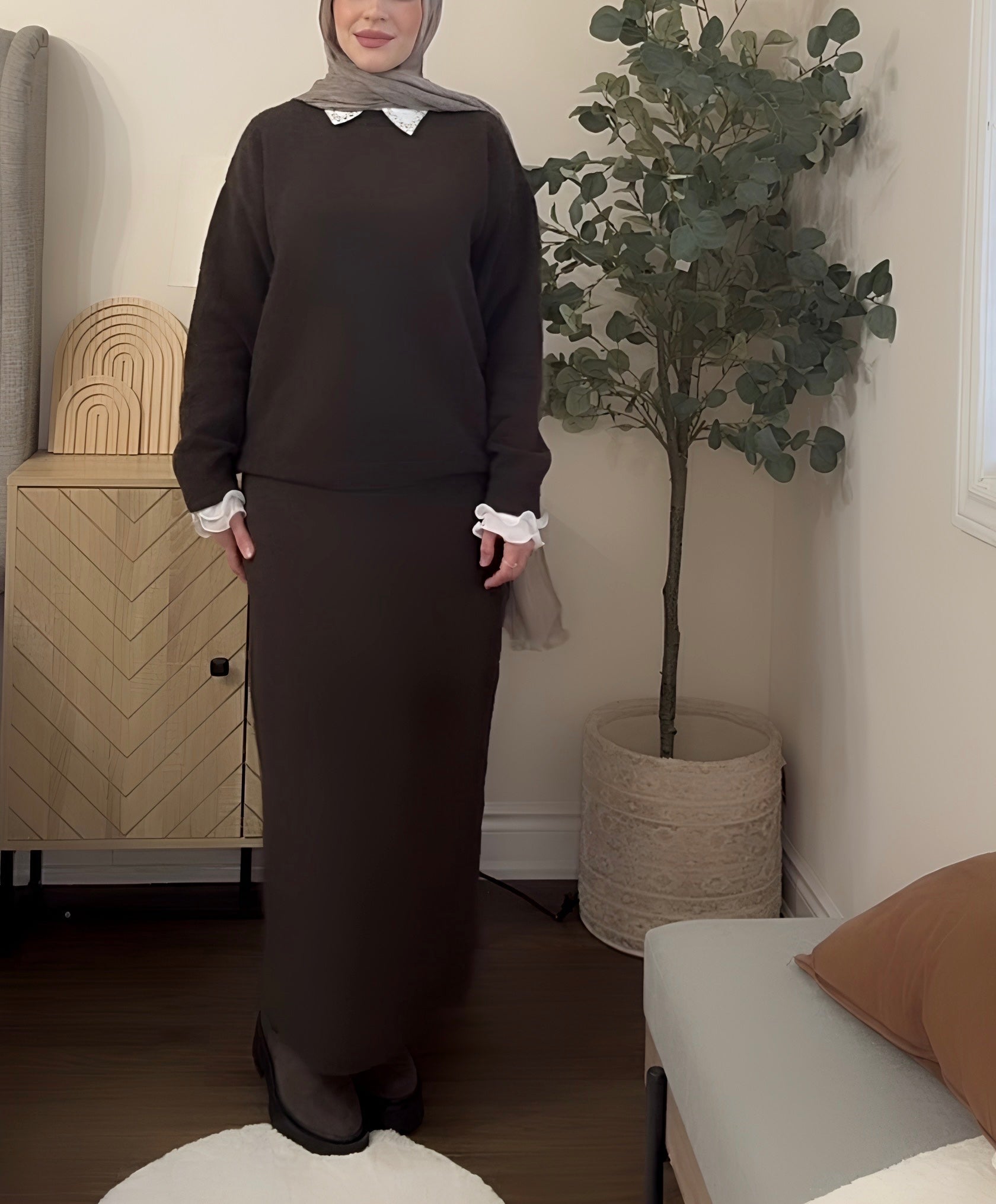 Hazel Knit Skirt Set image 3