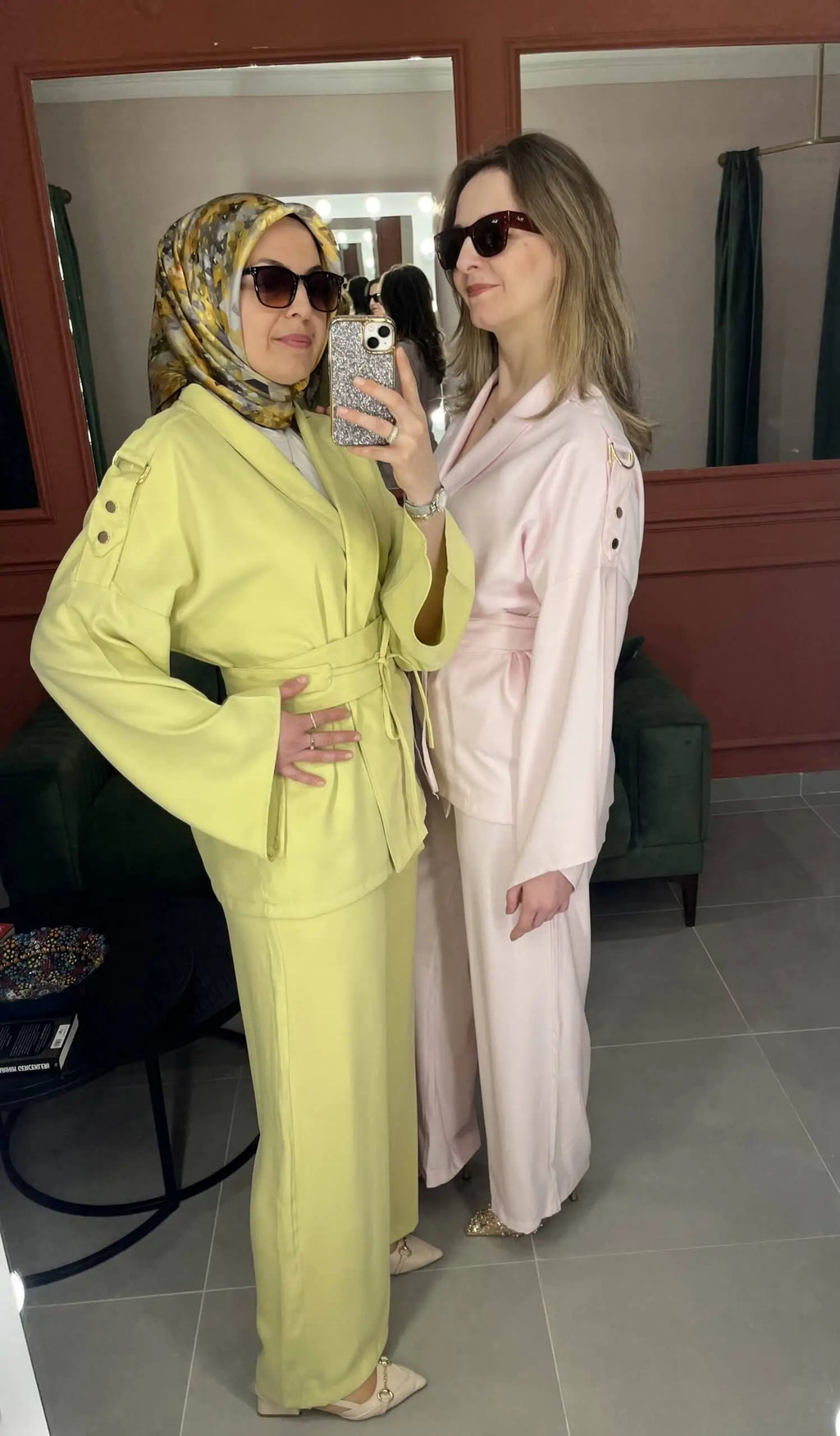 Zelda Lime 3-Piece Modest Set