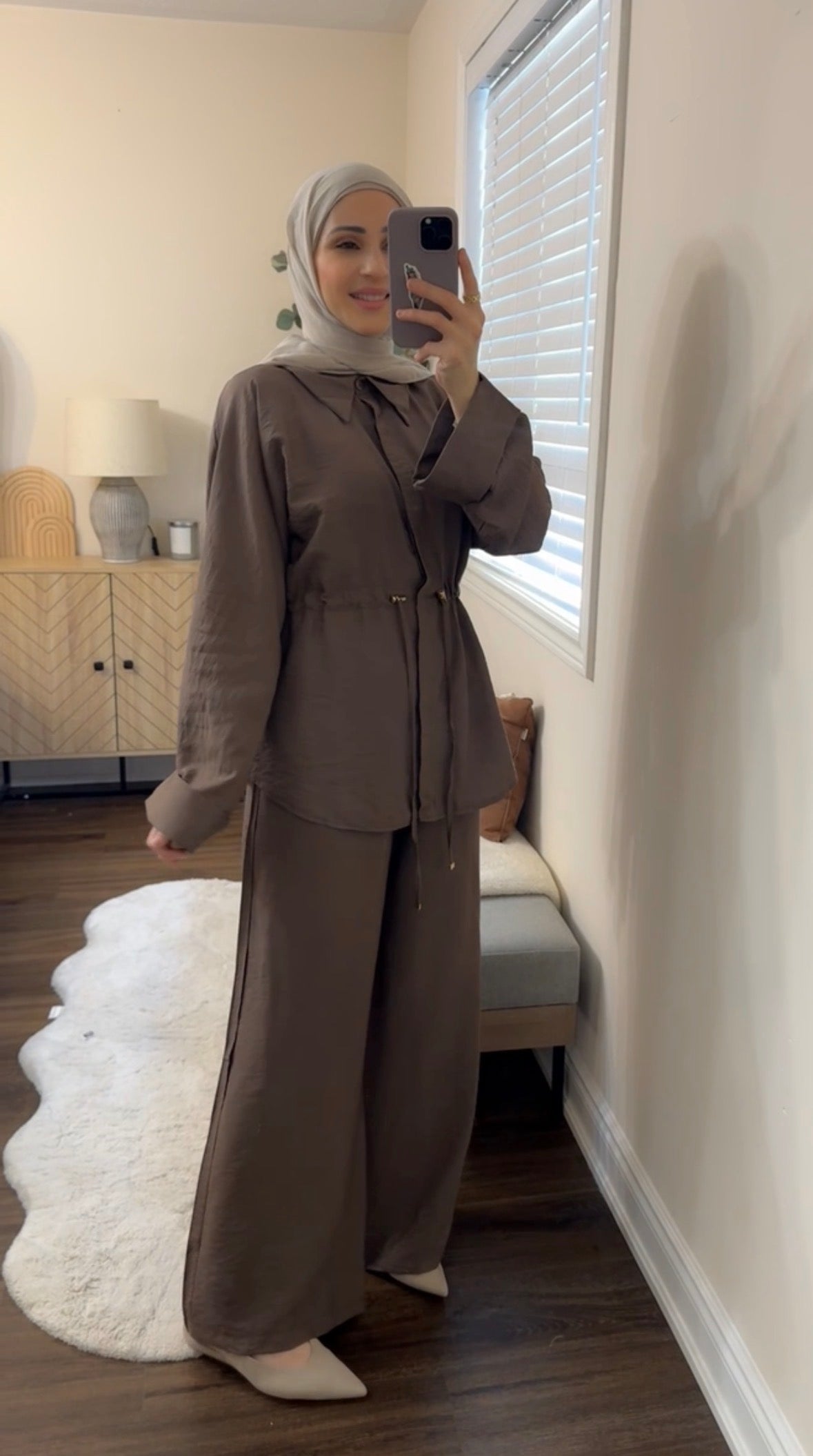 ZARA Brown Breeze Set