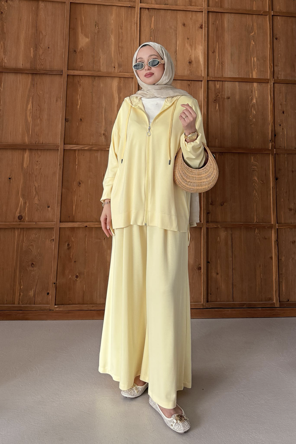 Lemonade Hooded Co-Ord Set