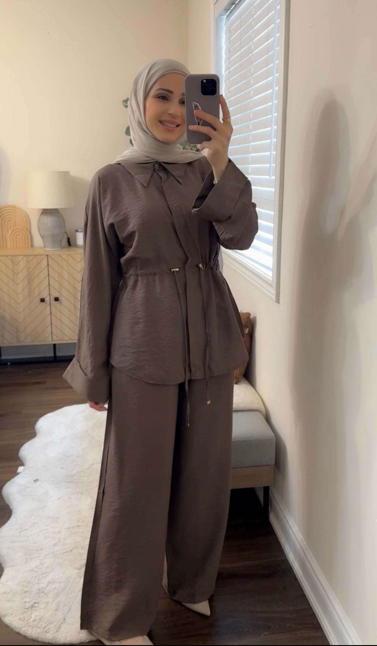 ZARA Brown Breeze Set