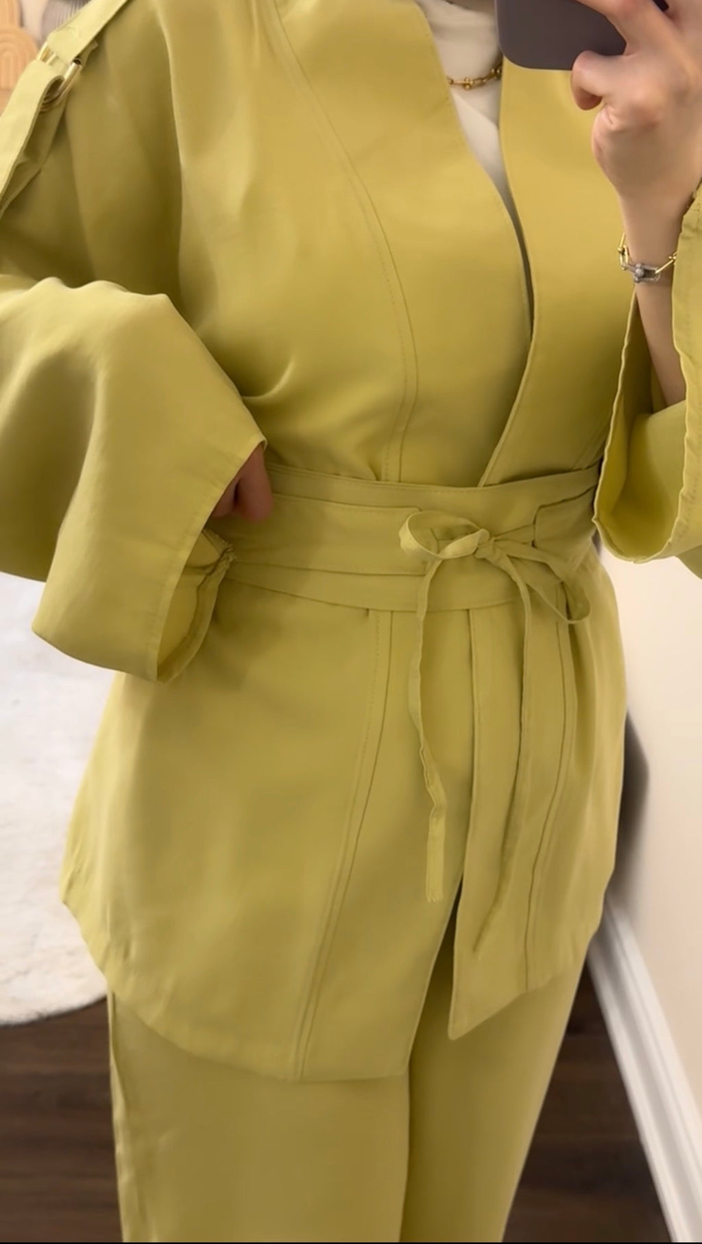 Zelda Lime 3-Piece Modest Set