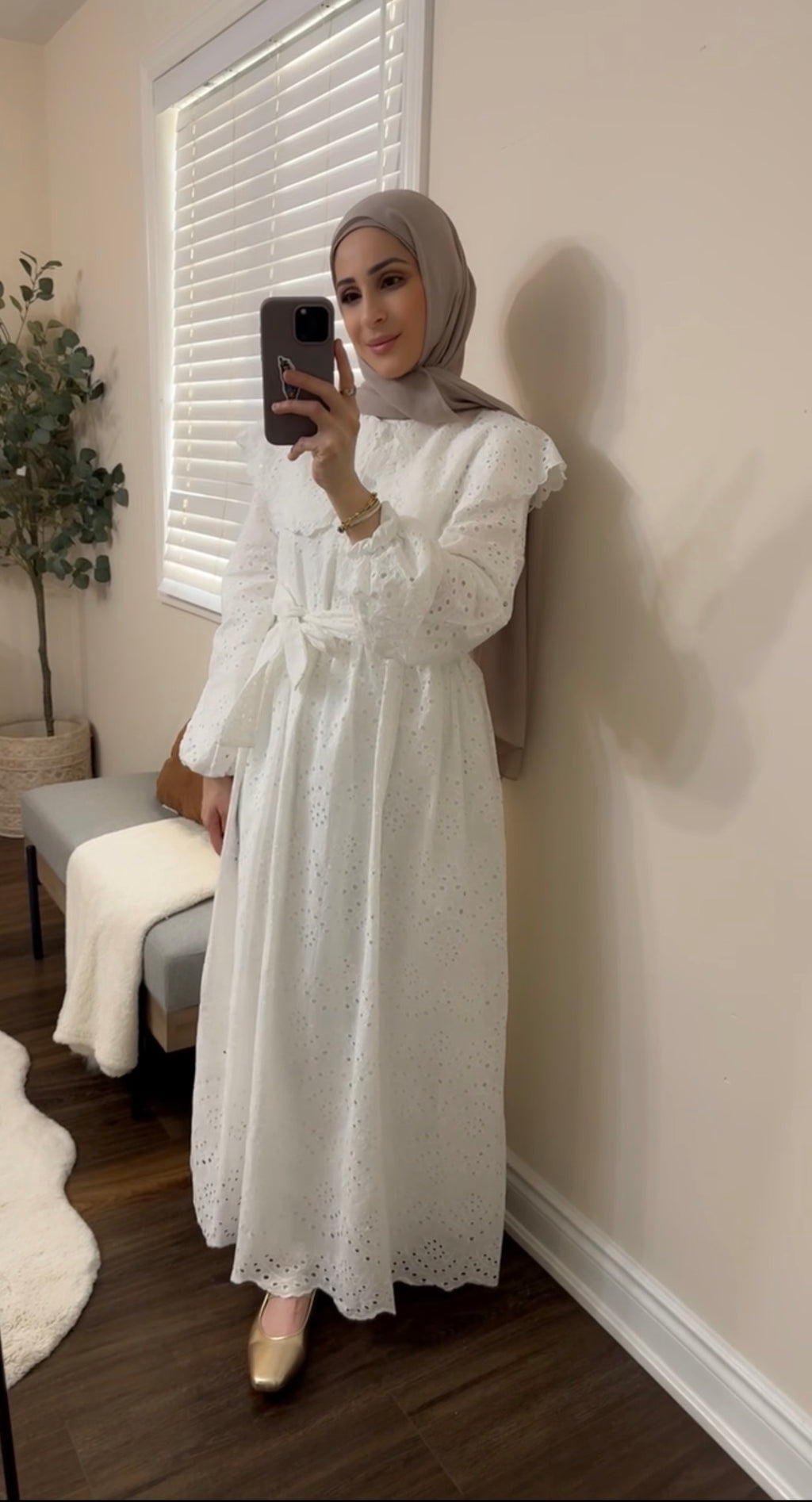 Yasmin Summer Dress - White
