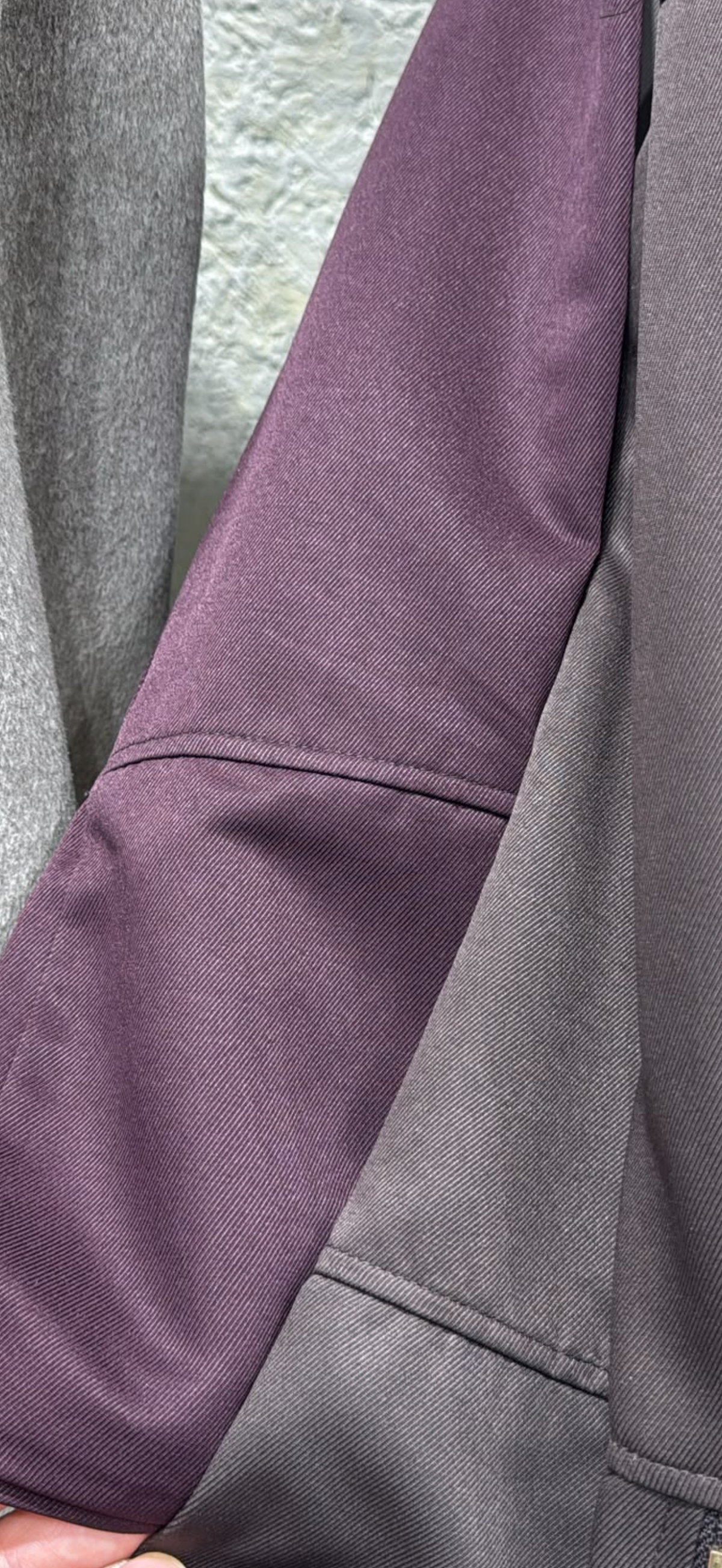 Classic Twill Co-ord Set - Deep Plum