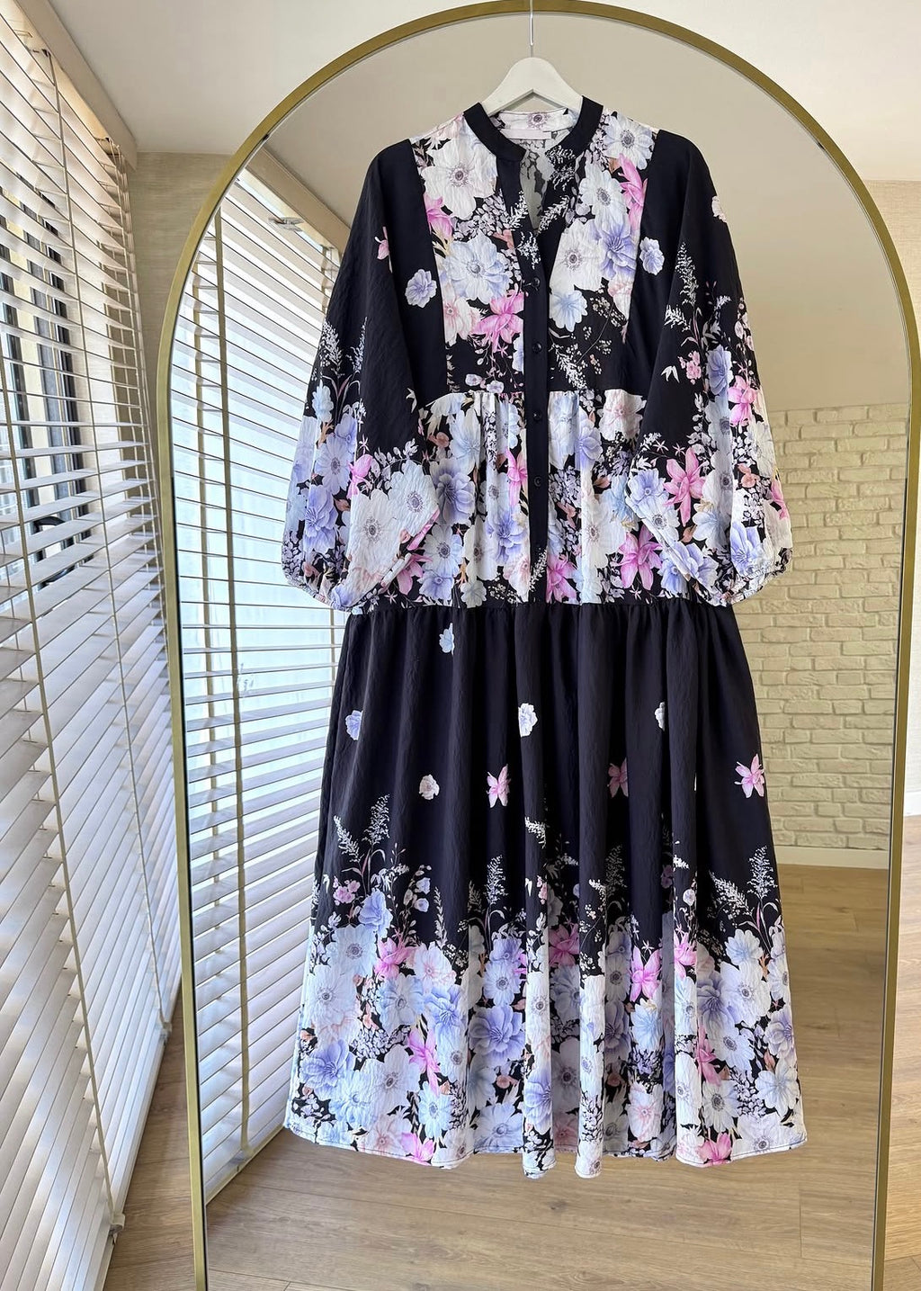 Oversized Lightweight Floral Summer Dress