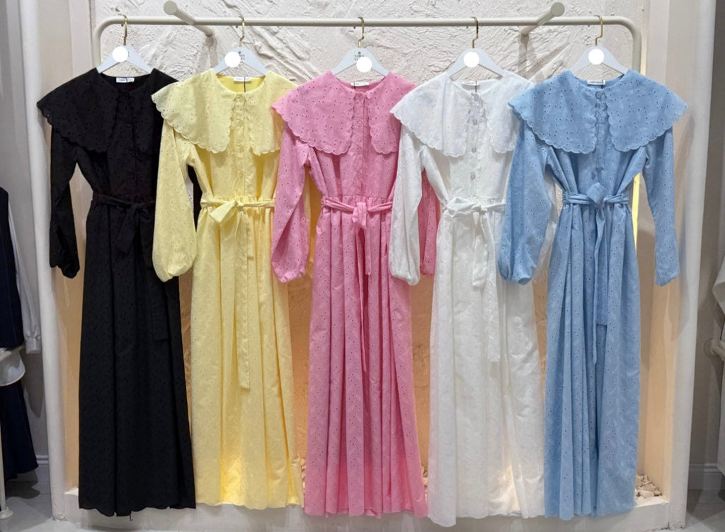 Yasmin Summer Dress - White