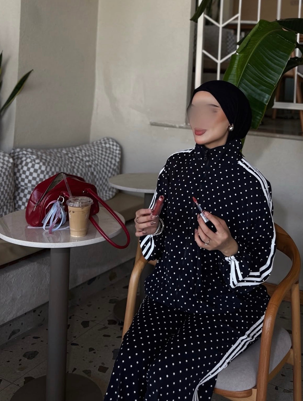 Polka Dot Athletic Co-Ord Set