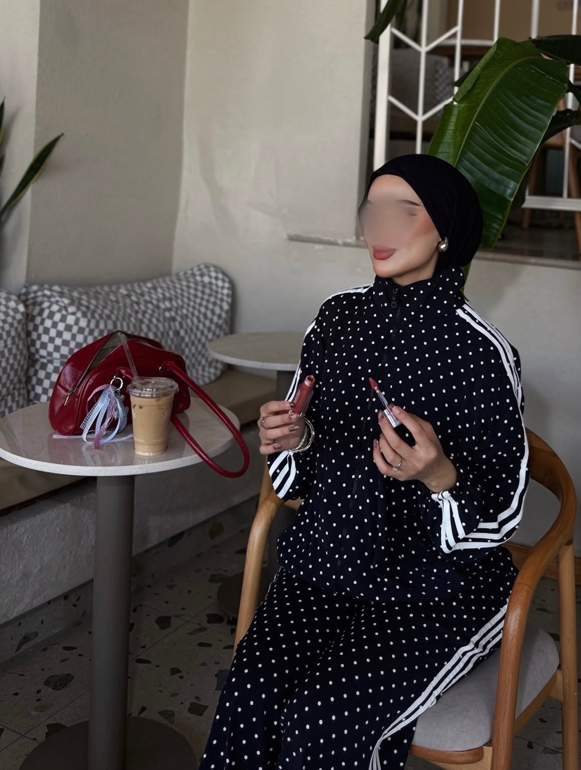 Polka Dot Athletic Co-Ord Set
