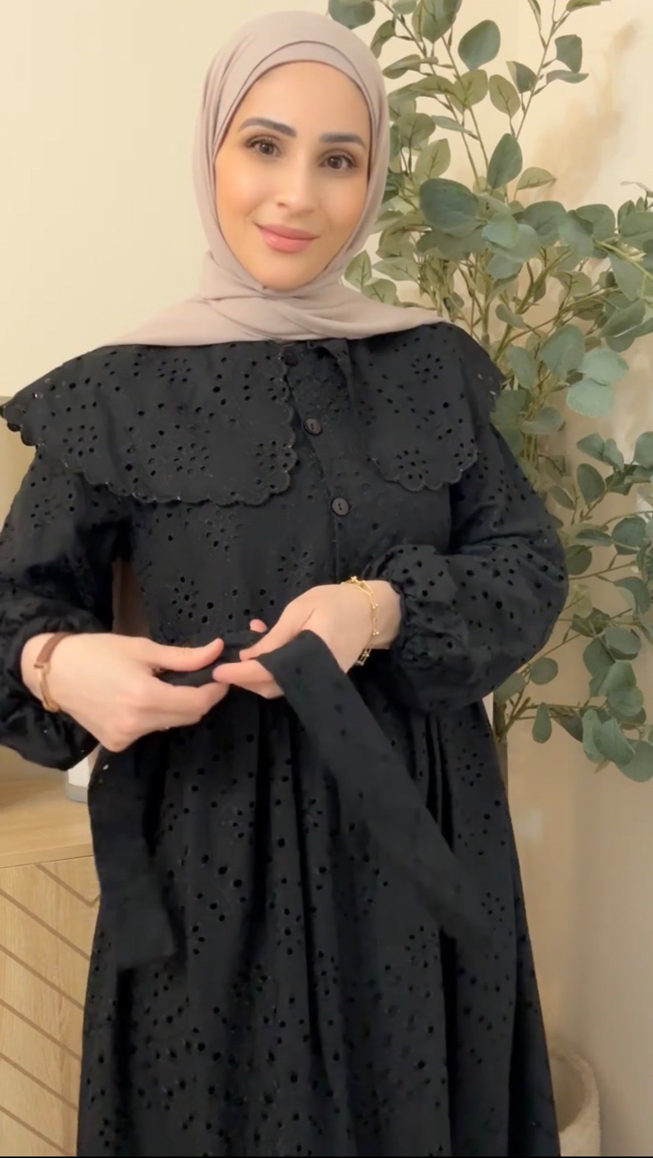 Yasmin Summer Dress - Black