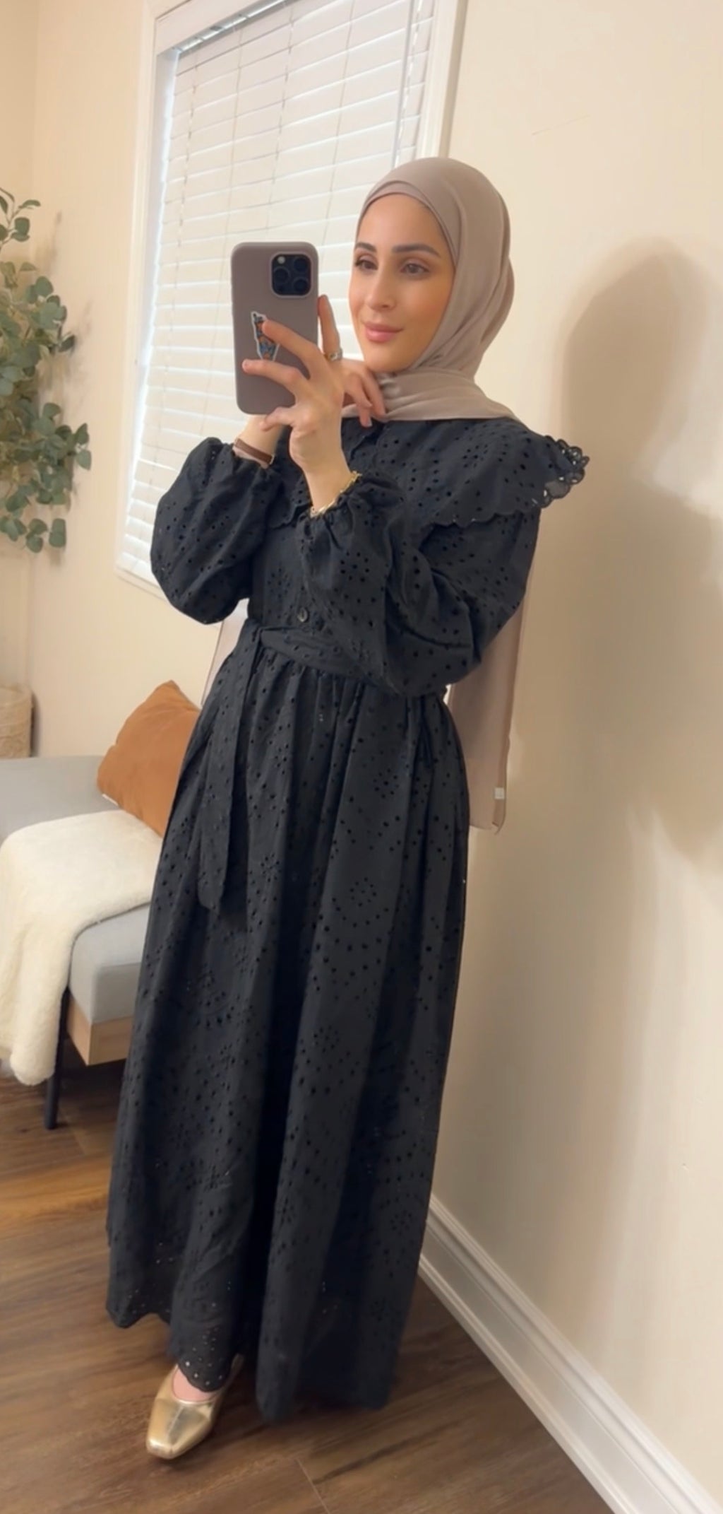 Yasmin Summer Dress - Black