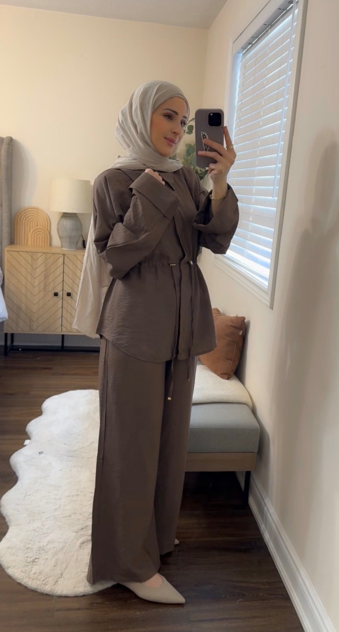 ZARA Brown Breeze Set