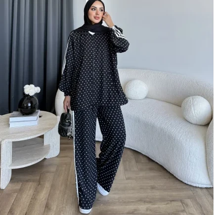 Polka Dot Athletic Co-Ord Set