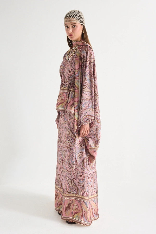 The Sultan Paisley Satin Butterfly Set