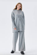 🩶 Grey Cloud Knit Set