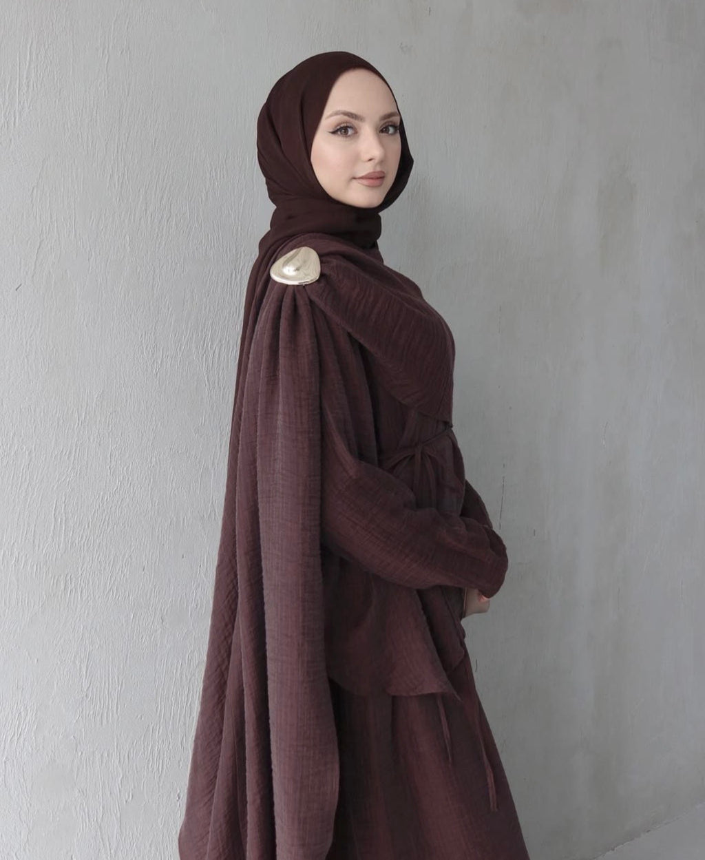 Espresso Cape Co-ord Set