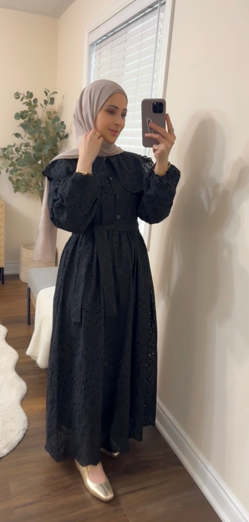 Yasmin Summer Dress - Black