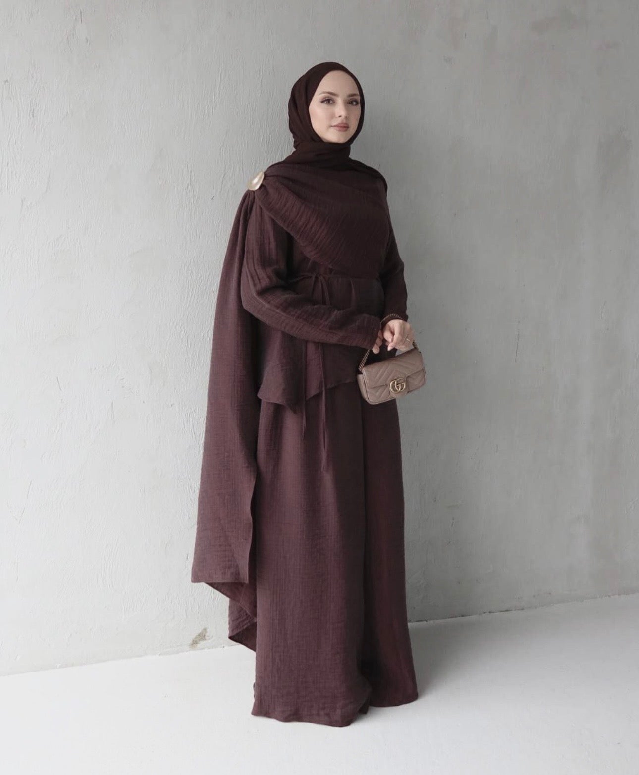 Espresso Cape Co-ord Set