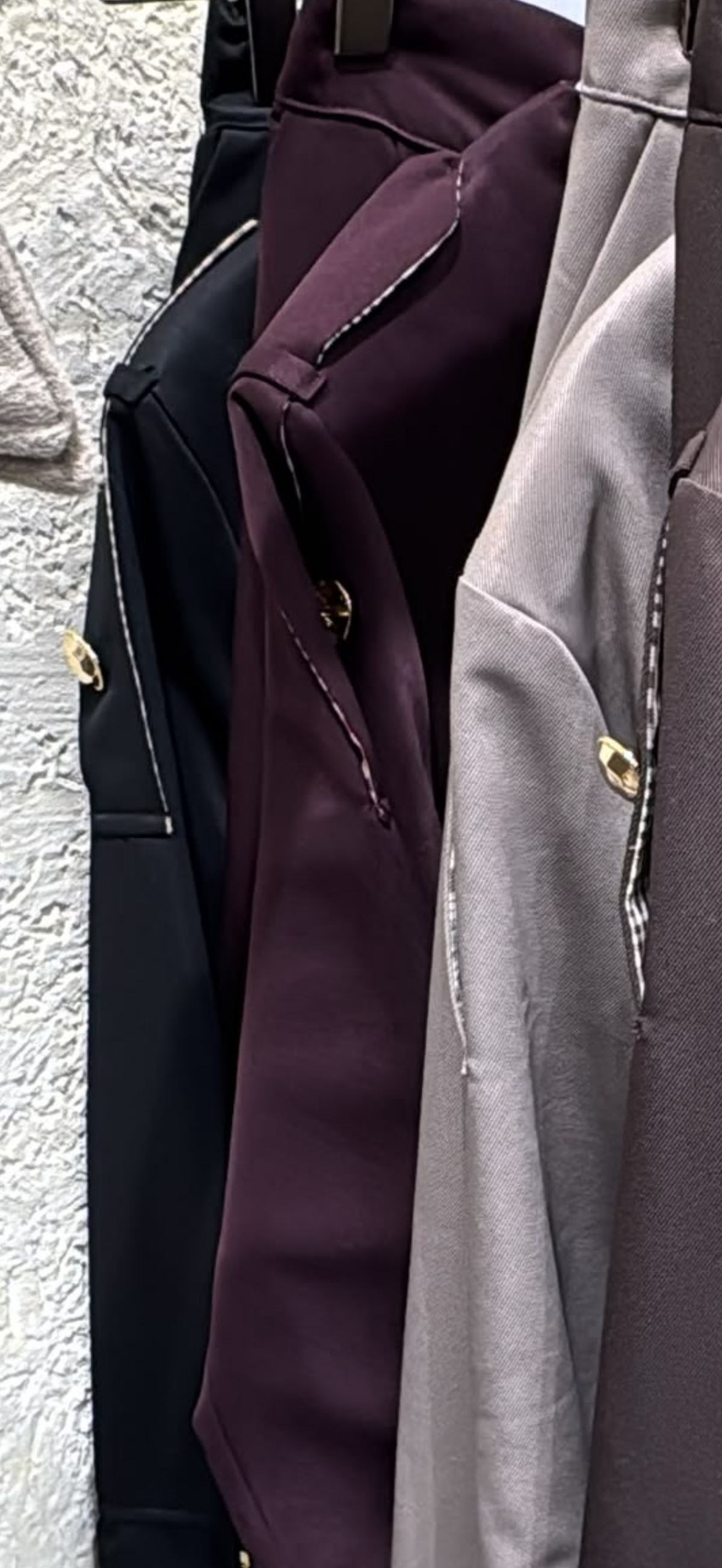 Classic Twill Co-ord Set - Deep Plum