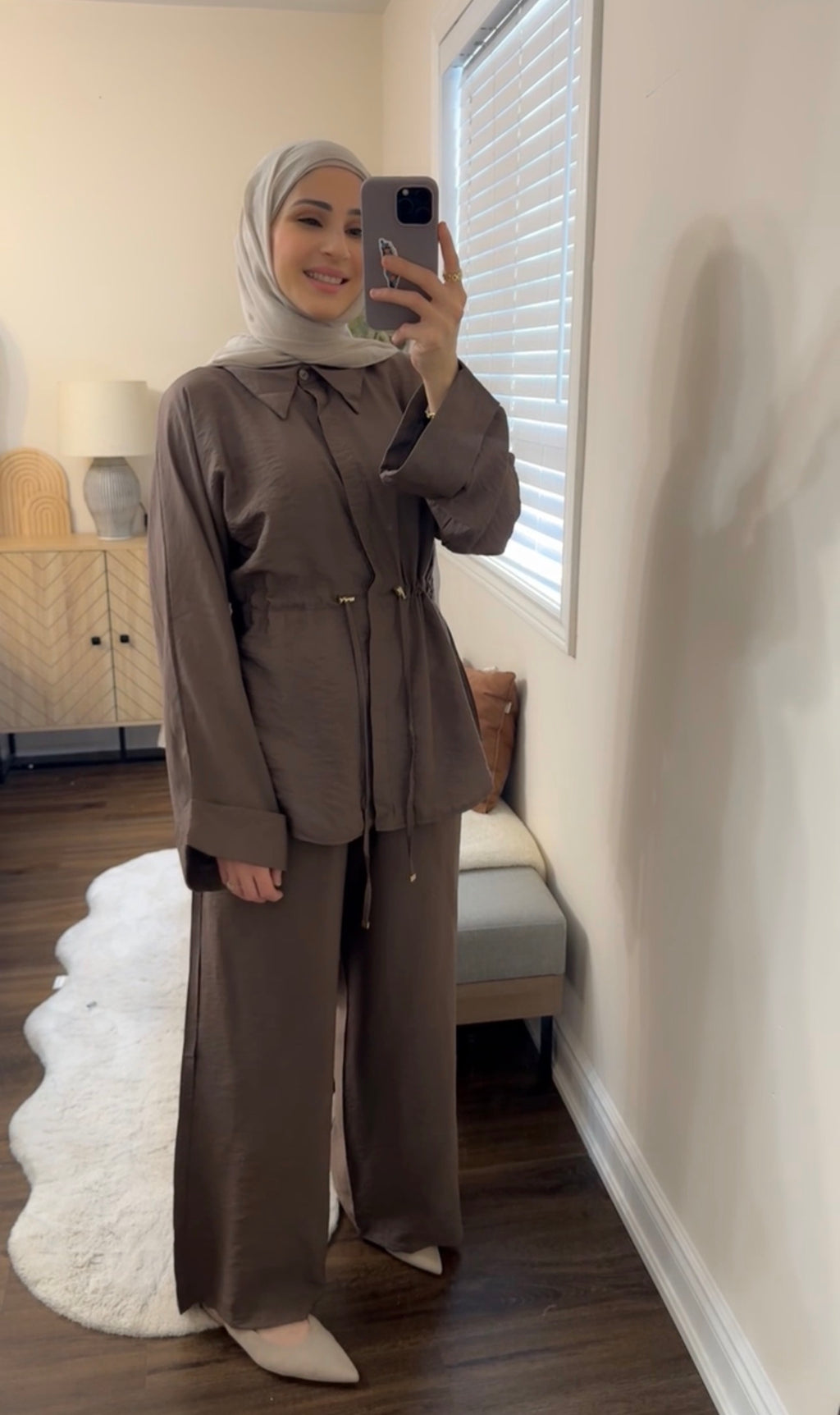ZARA Brown Breeze Set